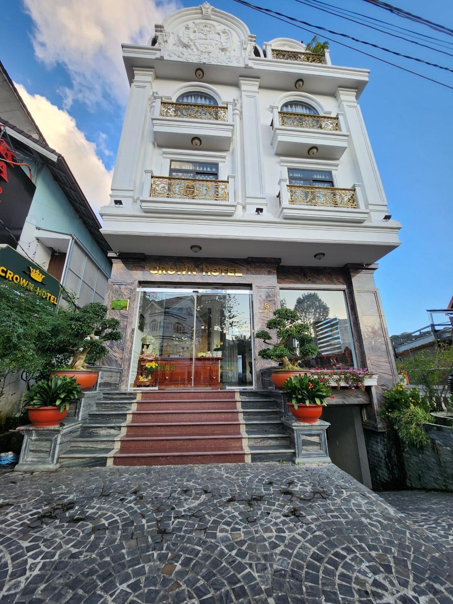 Crown Dalat Hotel Exterior foto